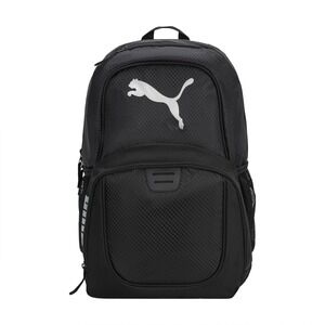 NWT Puma Evercat Contender Backpack Black Silver Logo Athletic School Bag-Unisex